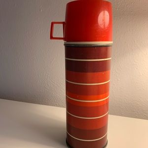 Red Vintage Thermos
